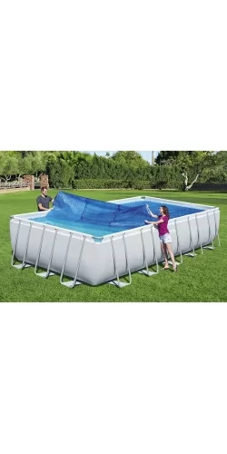 Bâche à bulles pour piscine Bestway rectangulaire