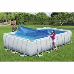 Bâche à bulles pour piscine Bestway rectangulaire