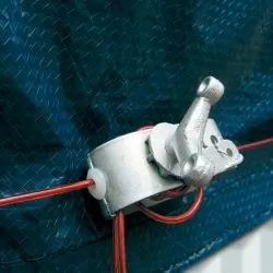 Bâche d'hivernage renforcée pour piscine acier Gre