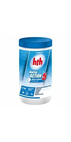 HTH Minitab Action 5 pastilles 20g - 1,2kg