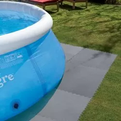 Dalle de protection de sol premium Gré (lot de 9 pièces)