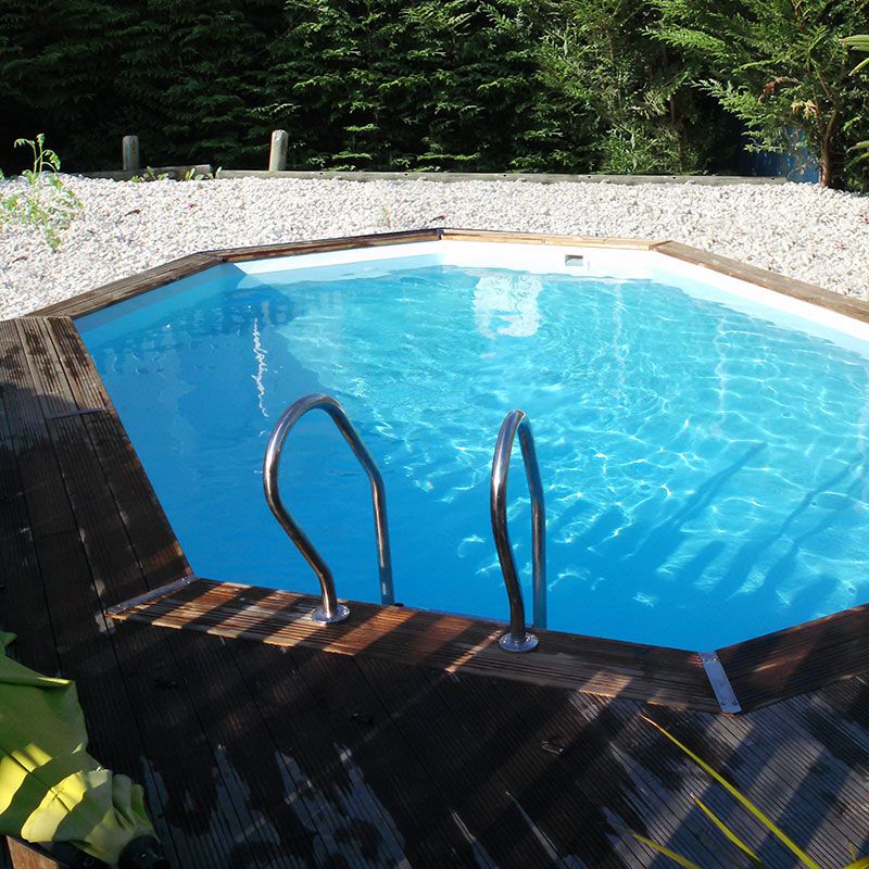 Piscine bois Grenade II 4,36 x 3,36 x h1,17m Piscine bois Grenade II 4,36 x 3,36 x h1,17m