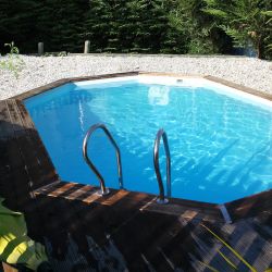 Piscine bois Grenade II 4,36 x 3,36 x h1,17m