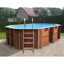 Piscine bois Grenade II 4,36 x 3,36 x h1,17m