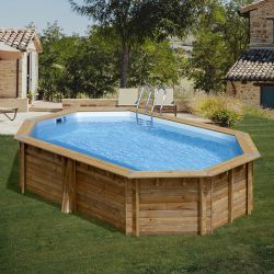 Piscine bois Cannelle II 5,35 x 3,35 x h1,17m