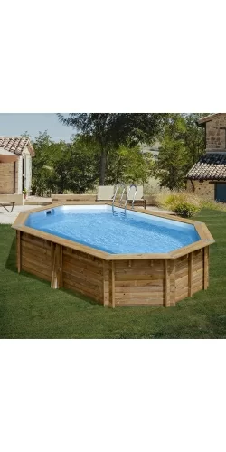 Piscine bois Cannelle II 5,35 x 3,35 x h1,17m