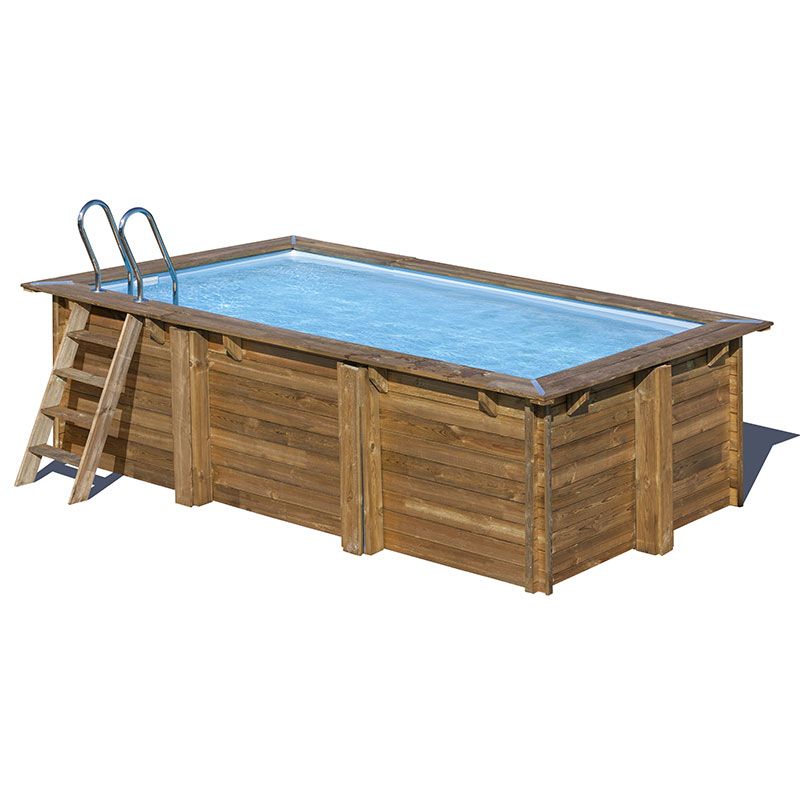 Piscine bois Marbella II 4,20 x 2,70 x h1,17m Piscine bois Marbella II 4,20 x 2,70 x h1,17m