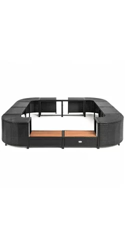 Habillage Bestway universel pour spa 188 cm carre