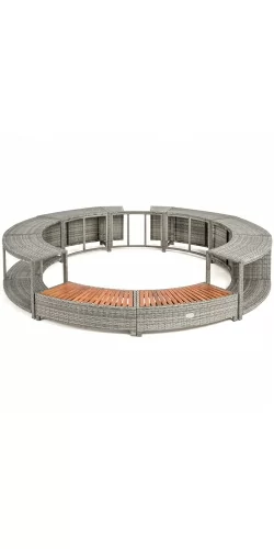 Habillage Bestway universel pour spa 180 cm rond