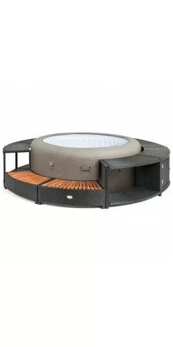 Habillage Bestway universel pour spa 180 cm rond