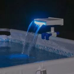 Fontaine piscine Bestway multicolore Led