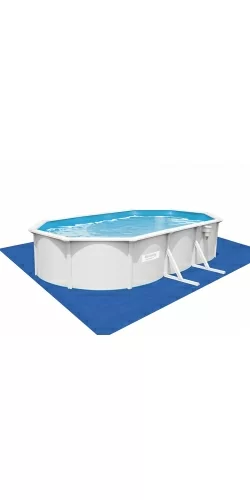 Piscine acier Bestway ovale 6,10 x 3,60 x h1,20m