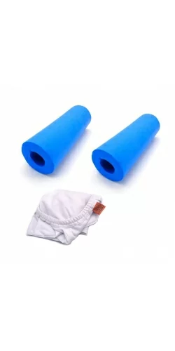 Sac de filtration et 2 brosses mousses pour Robotclean 5 Ubbink
