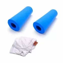 Sac de filtration et 2 brosses mousses pour Robotclean 5 Ubbink