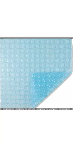 Bâche à bulles Duo 500 microns Oxo bleu translucide
