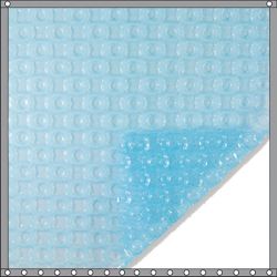 Bâche à bulles Quatro 500 microns Oxo bleu translucide
