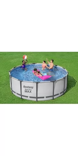 Piscine tubulaire Bestway Ronde Steel Pro Max 3,96 x h1,22m