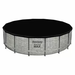 Piscine Bestway Steel Pro Max Decor Pierre 4,88 x h1,22m
