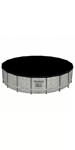 Piscine Bestway Ronde Steel Pro Max Decor Pierre 5,49 x h1,22m