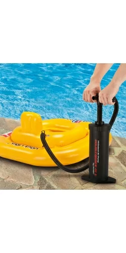Gonfleur manuel Intex pompe double action 1,7L