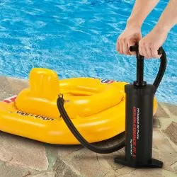 Gonfleur manuel Intex pompe double action 1,7L