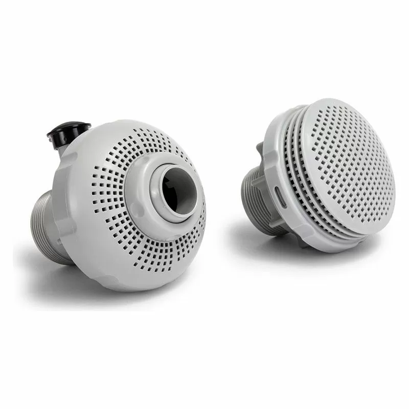 Lot de 2 crépines larges avec hydroaération pour piscine Intex Lot de 2 crépines larges avec hydroaération pour piscine Intex
