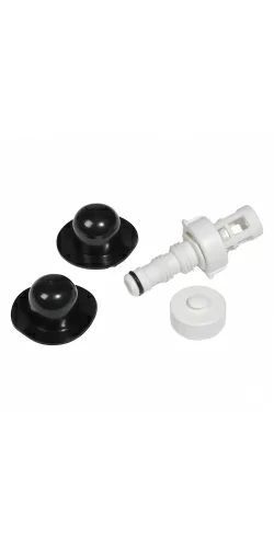 Lot de bouchons et adaptateur de vidange pour piscine Intex