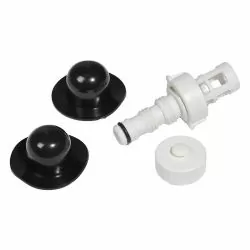Lot de bouchons et adaptateur de vidange pour piscine Intex Lot de bouchons et adaptateur de vidange pour piscine Intex