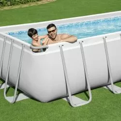 Piscine Bestway Rectangulaire Power Steel 9,56 x 4,88 h1,32m