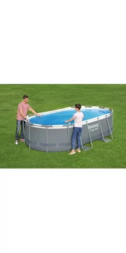 Bâche à bulles pour piscine Bestway ovale