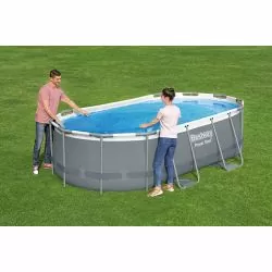Bâche à bulles pour piscine Bestway ovale Bâche à bulles pour piscine Bestway ovale