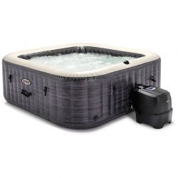 Spa Intex Pure Spa Ardoise bulles 4 places luxe