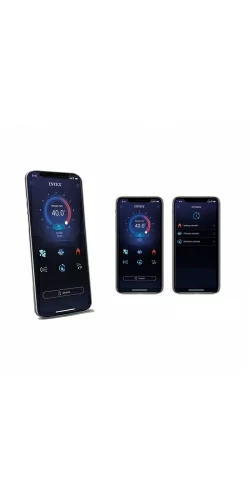 Spa Intex Pure Spa Ardoise bulles 4 places luxe