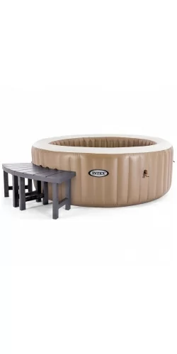 Entourage 2 pièces pour spa rond Intex 4 places