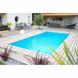 Piscine bois Azura 4,30 x 3,00 x h1,26m Piscine bois Azura 4,30 x 3,00 x h1,26m