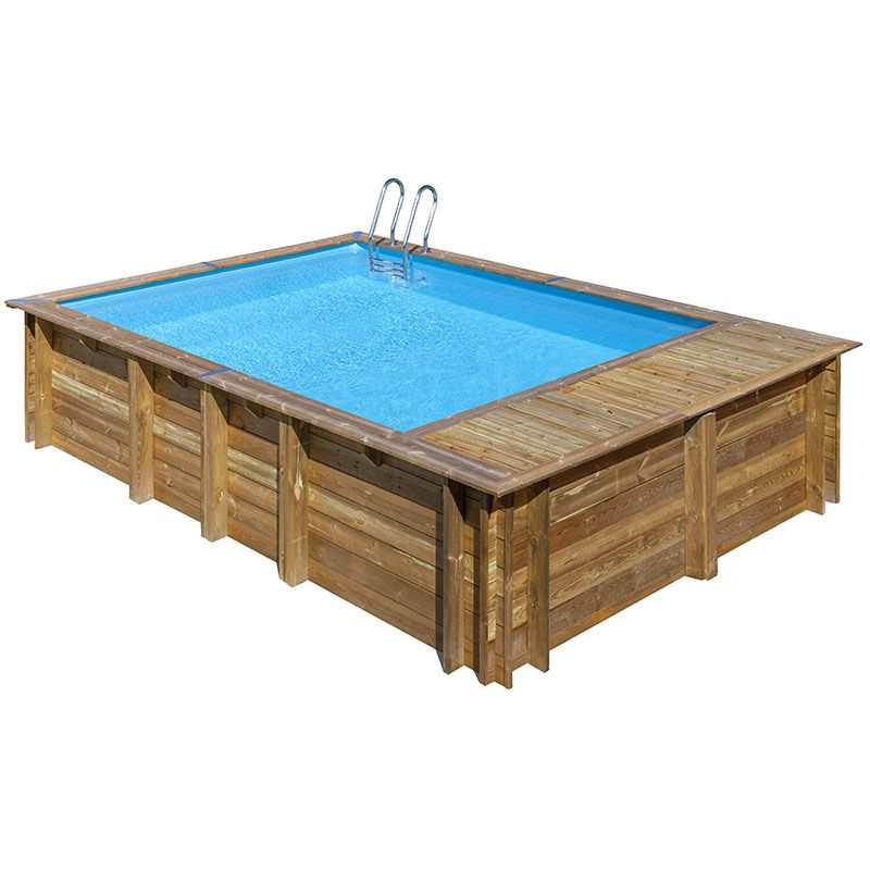 Piscine Bois Rectangulaire 6x4null