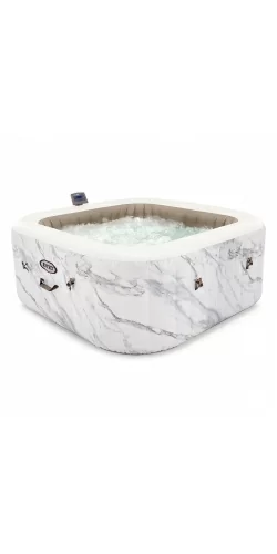 Spa Intex Pure Spa Calacatta bulles et jets 4 places