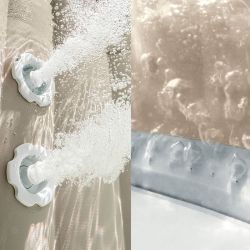 Spa Intex Pure Spa Calacatta bulles et jets 4 places