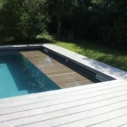 Volet immergé piscine banquette Linea Cover