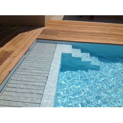 Volet immergé piscine banquette Linea Cover