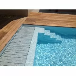 Volet immergé piscine banquette Linea Cover