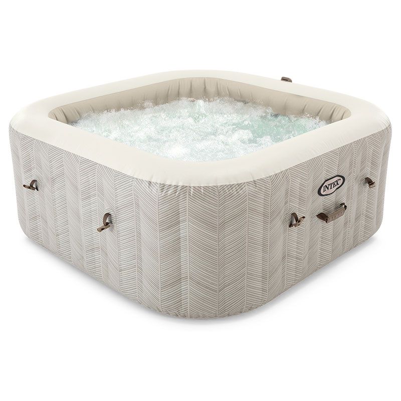 Spa gonflable Intex Chevron 4 places au sel Gamme Pure Spa