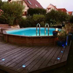 Piscine bois 4,85 x 3,35 x h1,20m
