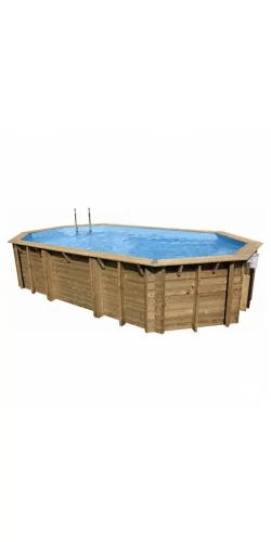 Piscine bois Lagon 6,70 x 4,00 x h1,30m