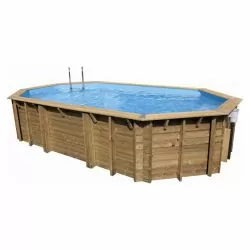 Piscine bois Lagon 6,70 x 4,00 x h1,30m