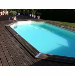 Piscine bois 6,70 x 4,00 x h1,30m