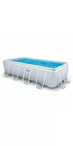Piscine Intex Prism Frame Chevron rectangulaire 4x2x1m