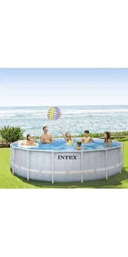 Piscine tubulaire Intex Chevron 4.88 x 1.22m