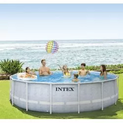 Piscine tubulaire Intex Chevron 4.88 x 1.22m