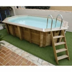 Piscine bois Lagon 5,00 x 3,50 x h1,20m